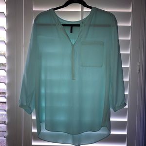 NYDJ pleated back top